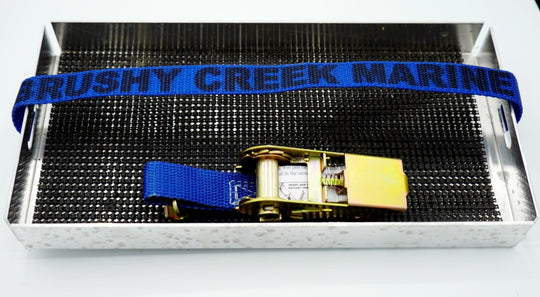 BCM Aluminum Battery Tray (Large) - Premium Battery Management from Brushy Creek Marine - Just $44.99! Shop now at Brushy Creek Marine