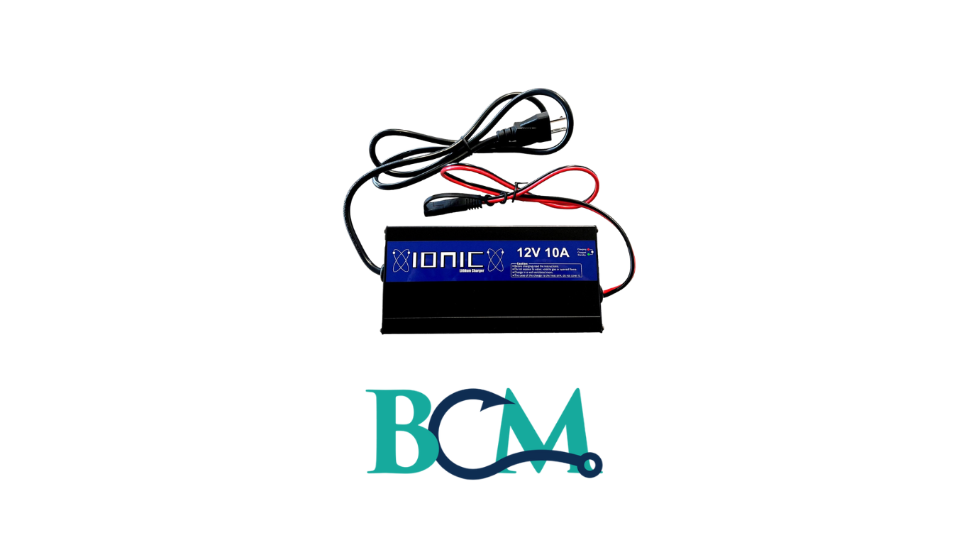 Ionic Lithium Charger - 12v - 10A - Premium Lithium Battery from Ionic Lithium - Just $84! Shop now at Brushy Creek Marine