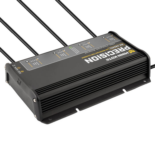 Minn Kota On-Board Precision Charger MK-460 PCL 4 Bank x 15 AMP LI Optimized Charger [1834604] - Premium Battery Chargers from Minn Kota - Just $599.99! Shop now at Brushy Creek Marine