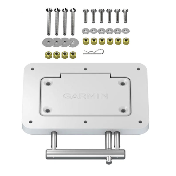 Garmin Quick Release Plate System - White [010-12832-61] - Premium Trolling Motor Accessories from Garmin - Just $399.99! Shop now at Brushy Creek Marine