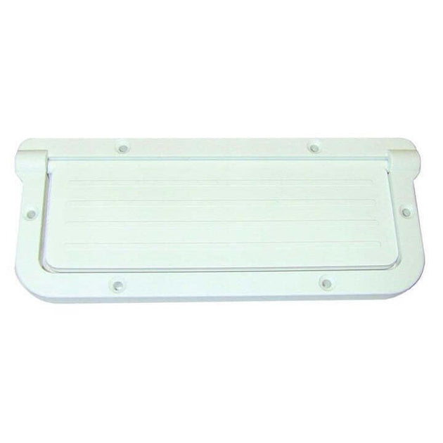 T-H Marine Large Rectangular Scupper - White [LRS-2-DP] - Premium Fittings from T-H Marine Supplies - Just $17.35! Shop now at Brushy Creek Marine