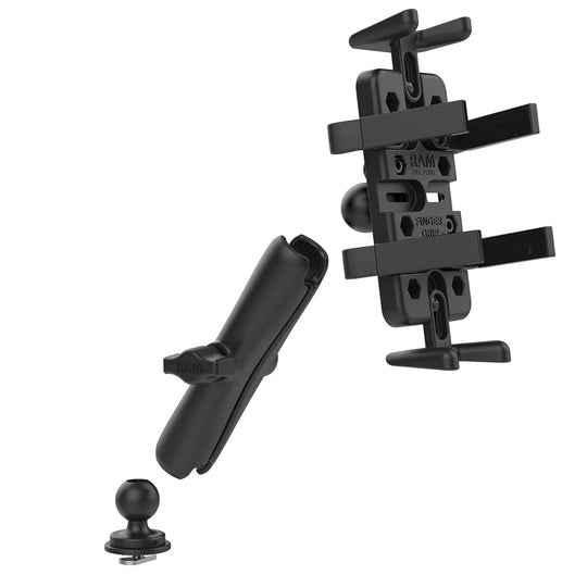 RAM Mount Finger-Grip Holder w/Track Ball Base - Long [RAM-HOL-UN4-C-354-TRA1U] - Premium GPS Mounts from RAM Mounting Systems - Just $79.99! Shop now at Brushy Creek Marine