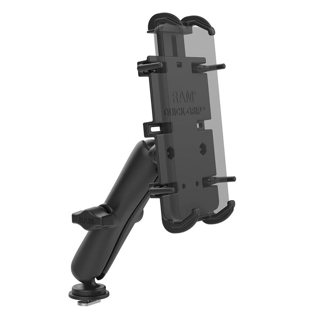 RAM Mount Quick-Grip XL Phone Mount w/Track Ball Base - Long [RAM-HOL-PD4-C-354-TRA1U] - Premium Cell Phone Mounts from RAM Mounting Systems - Just $68.49! Shop now at Brushy Creek Marine