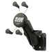 RAM Mount X-Grip Phone Mount w/Drill-Down Base  Backer Plate [RAM-B-138-UN7-225B2U] - Premium Surface Mount from RAM Mounting Systems - Just $67.99! Shop now at Brushy Creek Marine