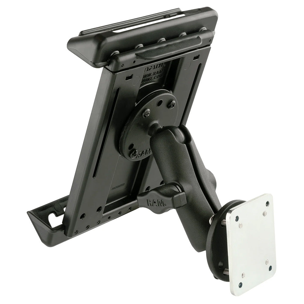 RAM Mount Tab-Tite Drill-Down Mount w/Backing Plate f/Small Tablets [RAM-B-138-TAB4-225B2U] - Premium Tablet Mounts from RAM Mounting Systems - Just $71.49! Shop now at Brushy Creek Marine