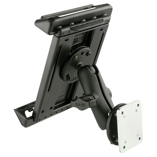RAM Mount Tab-Tite Drill-Down Mount w/Backing Plate f/Small Tablets [RAM-B-138-TAB4-225B2U] - Premium Tablet Mounts from RAM Mounting Systems - Just $71.49! Shop now at Brushy Creek Marine