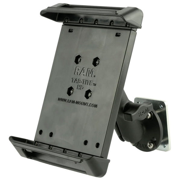RAM Mount Tab-Tite Drill-Down Mount w/Backing Plate f/Small Tablets [RAM-B-138-TAB4-225B2U] - Premium Tablet Mounts from RAM Mounting Systems - Just $73.49! Shop now at Brushy Creek Marine