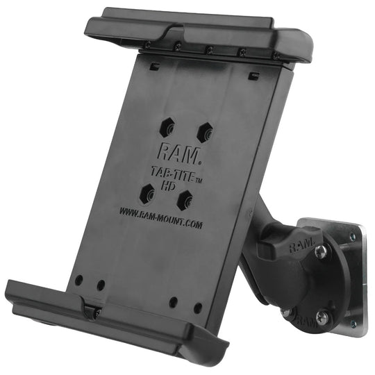 RAM Mount Dashboard Mount w/Backing Plate f/8" Tablets w/Cases [RAM-B-101B2-TAB12U] - Premium Tablet Mounts from RAM Mounting Systems - Just $71.49! Shop now at Brushy Creek Marine