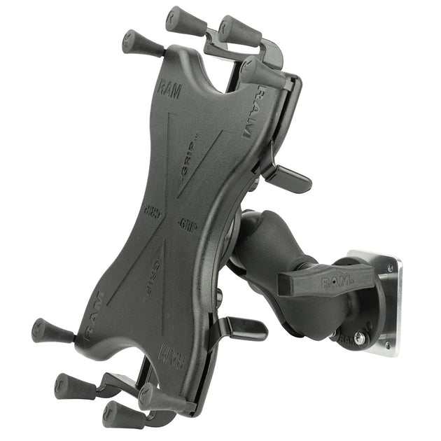 RAM Mount X-Grip Dashboard Mount w/Backing Plate f/9"-10" Tablets [RAM-101B2-UN9U] - Premium Tablet Mounts from RAM Mounting Systems - Just $159.49! Shop now at Brushy Creek Marine
