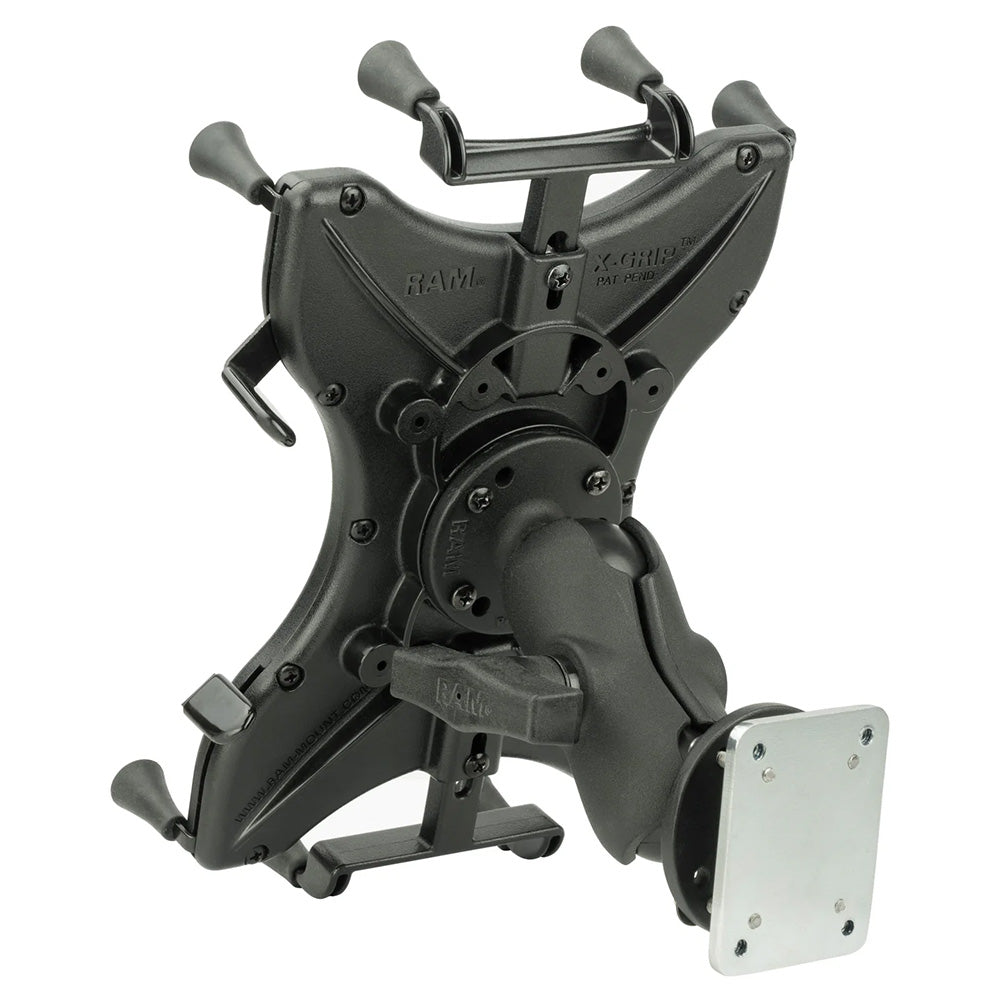RAM Mount X-Grip Dashboard Mount w/Backing Plate f/9"-10" Tablets [RAM-101B2-UN9U] - Premium Tablet Mounts from RAM Mounting Systems - Just $159.49! Shop now at Brushy Creek Marine