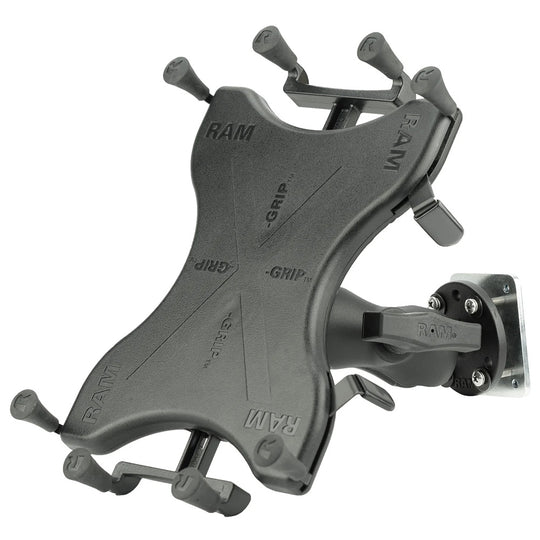 RAM Mount X-Grip Dashboard Mount w/Backing Plate f/9"-10" Tablets [RAM-101B2-UN9U] - Premium Tablet Mounts from RAM Mounting Systems - Just $159.49! Shop now at Brushy Creek Marine