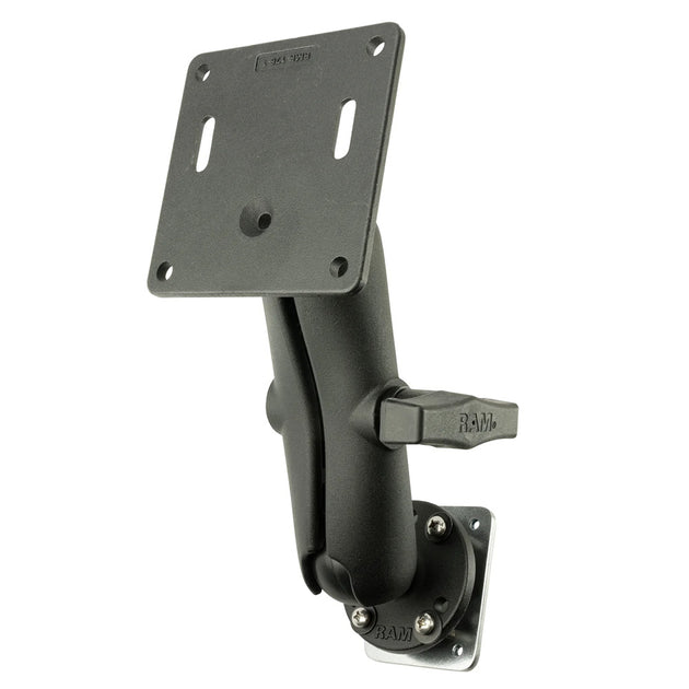 RAM Mount Universal Backing Plate Mount w/75x75mm VESA Plate [RAM-101-2461-225B2U] - Premium Surface Mount from RAM Mounting Systems - Just $71.49! Shop now at Brushy Creek Marine