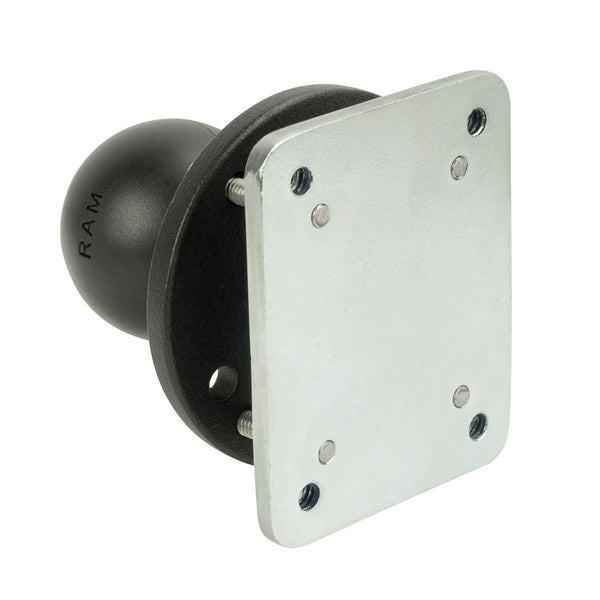 RAM Mount Drill-Down Dashboard Ball Base w/Backing Plate - C Size [RAM-202-225-2U] - Premium C Size from RAM Mounting Systems - Just $26.49! Shop now at Brushy Creek Marine