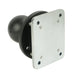 RAM Mount Drill-Down Dashboard Ball Base w/Backing Plate - C Size [RAM-202-225-2U] - Premium C Size from RAM Mounting Systems - Just $25.99! Shop now at Brushy Creek Marine