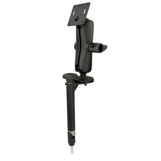 RAM Mount 8" Upper Flange Pole with D Size 75x75mm VESA Mount [RAM-VP-TTMF8-D-101-2461U] - Premium Vehicle Mounts from RAM Mounting Systems - Just $181.99! Shop now at Brushy Creek Marine