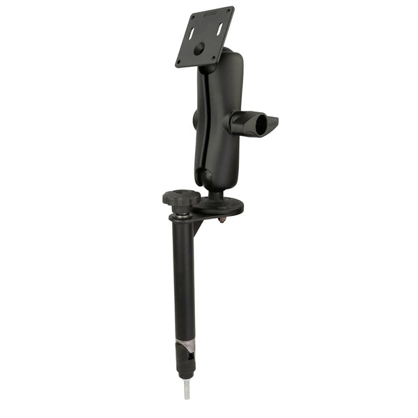 RAM Mount 8" Upper Flange Pole with D Size 75x75mm VESA Mount [RAM-VP-TTMF8-D-101-2461U] - Premium Vehicle Mounts from RAM Mounting Systems - Just $186.49! Shop now at Brushy Creek Marine