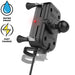 RAM Mount Tough-Charge 15W Waterproof Wireless Charging Motorcycle Mount [RAM-B-149Z-A-UN12W-V7M-1] - Premium Cell Phone Mounts from RAM Mounting Systems - Just $233.49! Shop now at Brushy Creek Marine