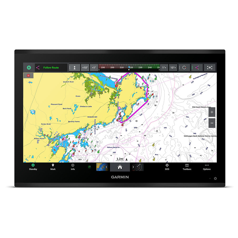 Garmin GPSMAP 9224 24" Premium Chartplotter w/Garmin Navionics+ [010-02675-01] - Premium GPS - Chartplotters from Garmin - Just $13699.99! Shop now at Brushy Creek Marine