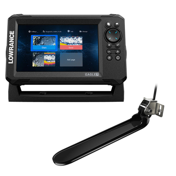 Lowrance Eagle 7 w/TripleShot Transducer  U.S. Inland Charts [000-16120-001] - Premium GPS - Fishfinder Combos from Lowrance - Just $599.99! Shop now at Brushy Creek Marine