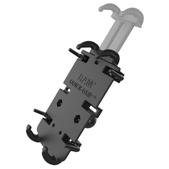 RAM Mount RAM Quick-Grip Phone Holder f/Large Devices [RAM-HOL-PD4-238AU] - Premium Cell Phone Mounts from RAM Mounting Systems - Just $26.99! Shop now at Brushy Creek Marine