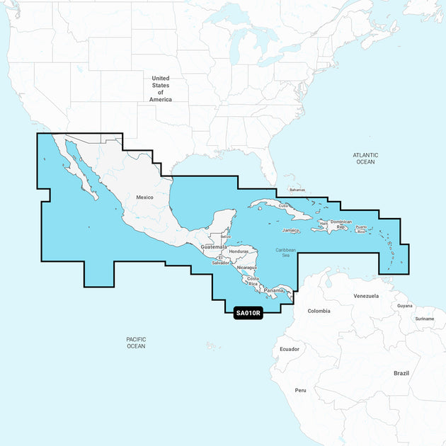 Navionics NASA010R - Central America  Caribbean - Navionics+ [010-C1459-30] - Premium Navionics + from Navionics - Just $149.99! Shop now at Brushy Creek Marine