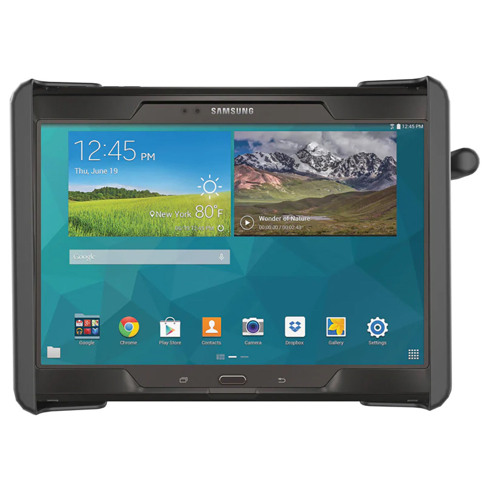RAM Mount RAM Tab-Lock Tablet Holder f/10" Tablets w/Case + More [RAM-HOL-TABL25U] - Premium Tablet Mounts from RAM Mounting Systems - Just $83.49! Shop now at Brushy Creek Marine