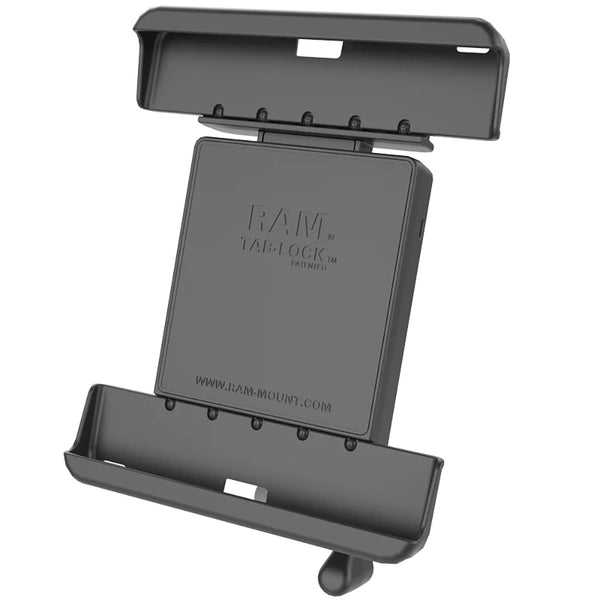 RAM Mount RAM Tab-Lock Tablet Holder f/10" Tablets w/Case + More [RAM-HOL-TABL25U] - Premium Tablet Mounts from RAM Mounting Systems - Just $84.99! Shop now at Brushy Creek Marine