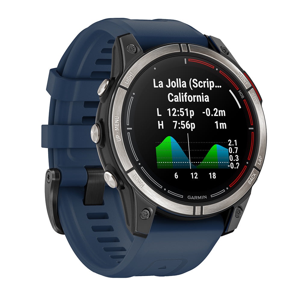 Garmin quatix 7 Pro Marine GPS Smartwatch w/OLED Display [010-02803-80] - Premium Accessories from Garmin - Just $999.99! Shop now at Brushy Creek Marine