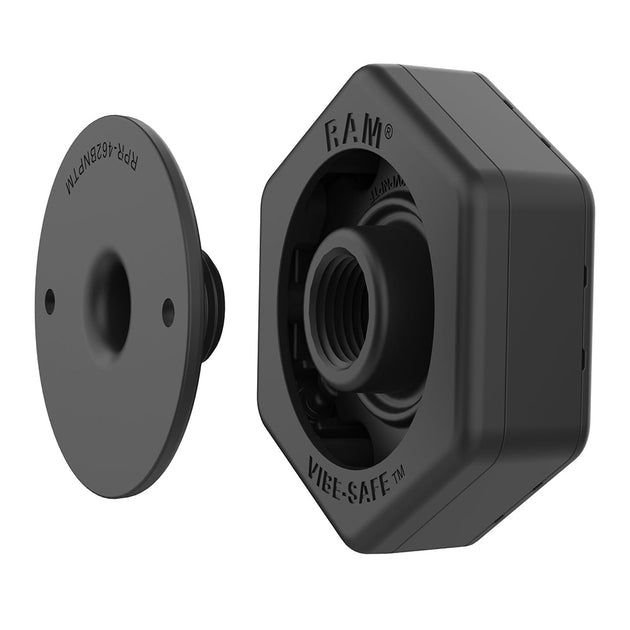 RAM Mount RAM Vibe-Safe w/NPT Adapter f/2-Hole Holders [RAP-462NPT] - Premium Cell Phone Mounts from RAM Mounting Systems - Just $38.49! Shop now at Brushy Creek Marine