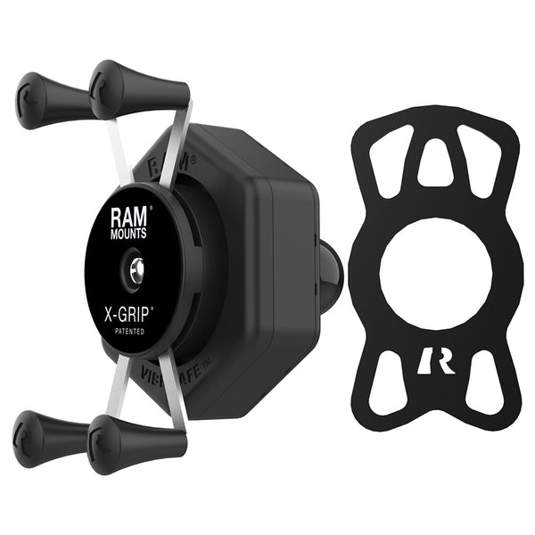 RAM Mount RAM X-Grip Phone Holder w/Ball  Vibe-Safe Adapter [RAM-HOL-UN7B-462] - Premium Cell Phone Mounts from RAM Mounting Systems - Just $72.49! Shop now at Brushy Creek Marine