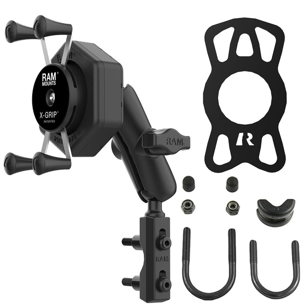 RAM Mount RAM X-Grip Phone Mount w/Vibe-Safe  Reservoir Base [RAM-B-174-UN7-462] - Premium Cell Phone Mounts from RAM Mounting Systems - Just $109.49! Shop now at Brushy Creek Marine