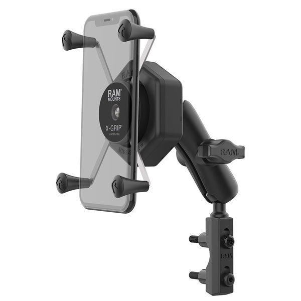 RAM Mount RAM X-Grip Large Phone Mount w/Vibe-Safe  Reservoir Base [RAM-B-174-UN10-462] - Premium Cell Phone Mounts from RAM Mounting Systems - Just $113.49! Shop now at Brushy Creek Marine