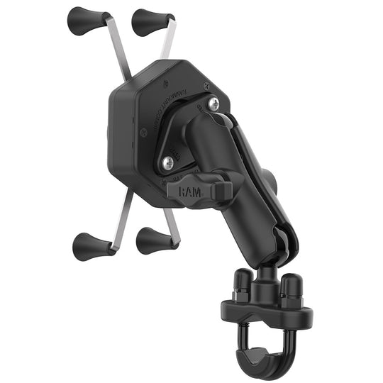 RAM Mount RAM X-Grip Large Phone Mount w/Vibe-Safe  U-Bolt Base - Medium [RAM-B-149Z-UN10-462] - Premium Cell Phone Mounts from RAM Mounting Systems - Just $103.99! Shop now at Brushy Creek Marine