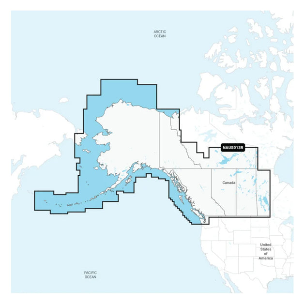 Navionics NAUS013R - Canada, West  Alaska - Navionics+ [010-C1467-30] - Premium Navionics + from Navionics - Just $149.99! Shop now at Brushy Creek Marine