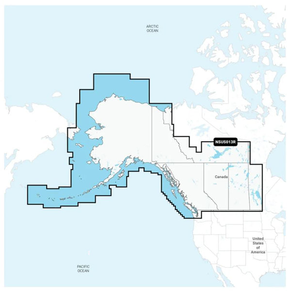Garmin Navionics+ NSUS013R Canada, West  Alaska [010-C1485-20] - Premium Garmin Navionics+ from Garmin - Just $149.99! Shop now at Brushy Creek Marine