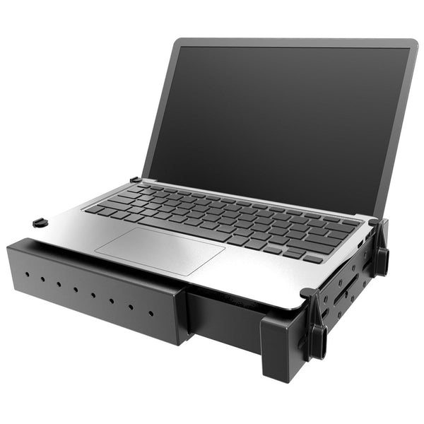RAM Mount RAM Tough-Tray Double Ball Mount w/Double U-Bolt Rail Base [RAM-101-DAN1U] - Premium Laptop Mounts from RAM Mounting Systems - Just $156.99! Shop now at Brushy Creek Marine