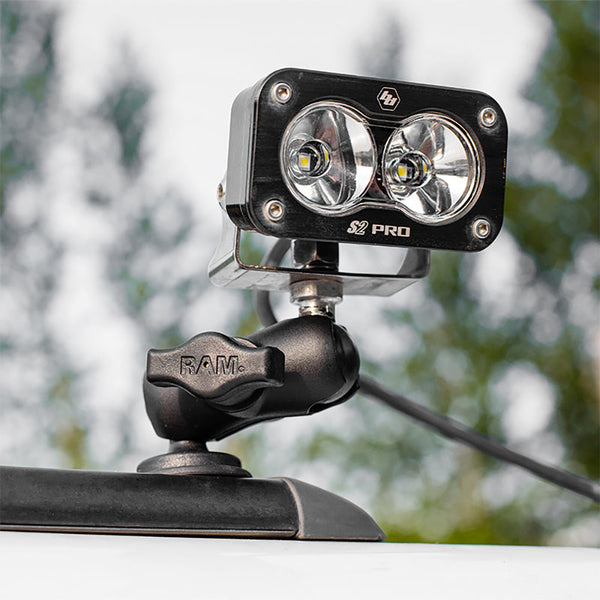 RAM Mount RAM Ball Adapter w/1/4"-20 x 1/2" Threaded Stud [RAM-B-273-1U] - Premium B Size from RAM Mounting Systems - Just $12.99! Shop now at Brushy Creek Marine