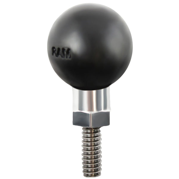 RAM Mount RAM Ball Adapter w/1/4"-20 x 1/2" Threaded Stud [RAM-B-273-1U] - Premium B Size from RAM Mounting Systems - Just $12.99! Shop now at Brushy Creek Marine