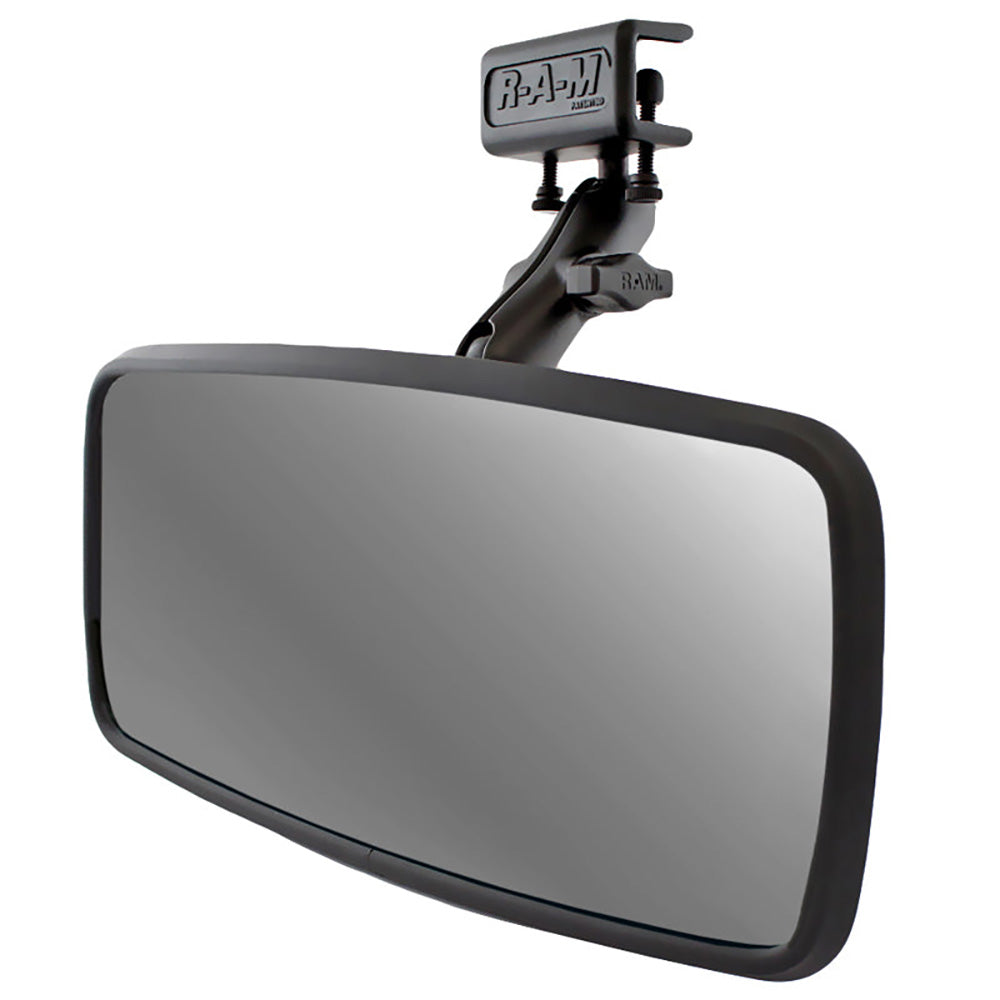 RAM Mount RAM Glare Shield Clamp Mount w/Rear View Mirror [RAM-B-126] - Premium Marine Electronics Mounts from RAM Mounting Systems - Just $107.49! Shop now at Brushy Creek Marine