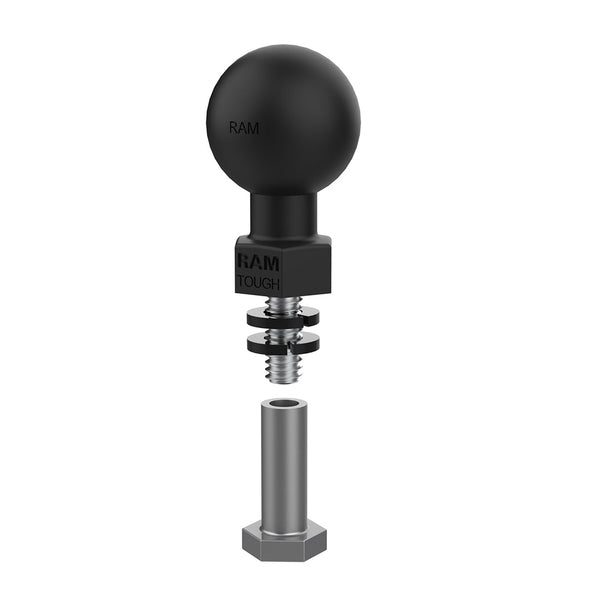 RAM Mount RAM Tough-Ball f/Bronco Hood Tie-Down [RAP-B-379U-252062-2SLW] - Premium B Size from RAM Mounting Systems - Just $18.99! Shop now at Brushy Creek Marine