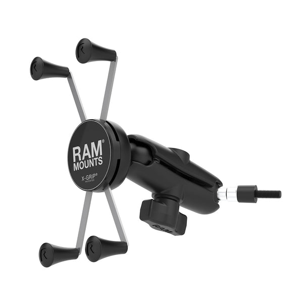 RAM Mount RAM X-Grip Large Phone Mount w/Grab Handle M6 Bolt Base [RAM-B-186-M6-UN10U] - Premium Cell Phone Mounts from RAM Mounting Systems - Just $66.99! Shop now at Brushy Creek Marine