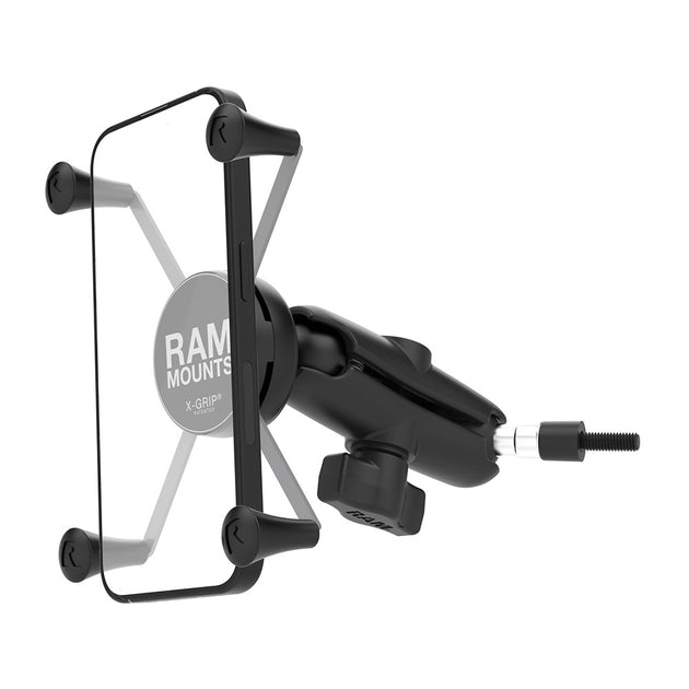 RAM Mount RAM X-Grip Large Phone Mount w/Grab Handle M6 Bolt Base [RAM-B-186-M6-UN10U] - Premium Cell Phone Mounts from RAM Mounting Systems - Just $65.49! Shop now at Brushy Creek Marine