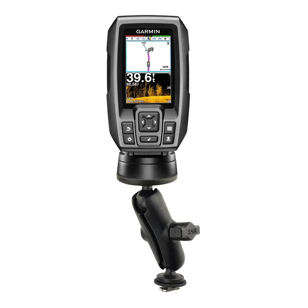 RAM Mount RAM Track Ball Mount f/Garmin Striker + More [RAM-B-202-G4-TRA1U] - Premium Marine Electronics Mounts from RAM Mounting Systems - Just $42.49! Shop now at Brushy Creek Marine