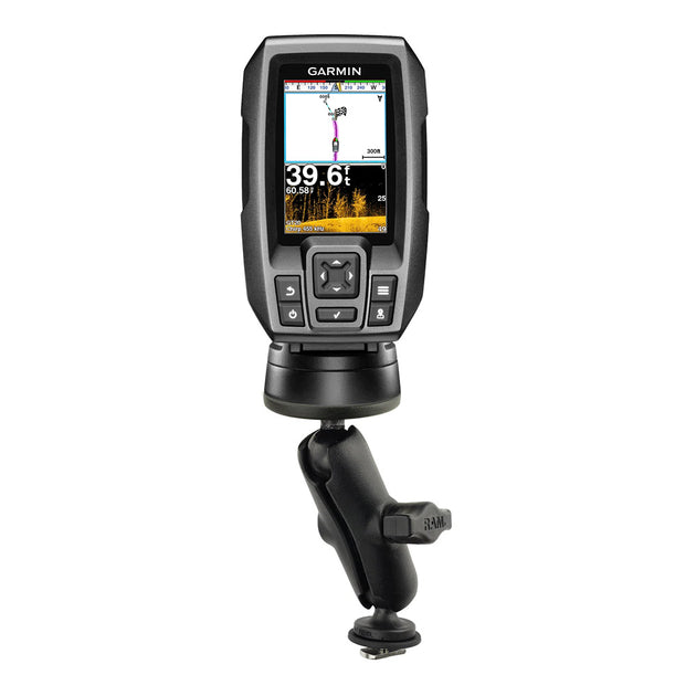 RAM Mount RAM Track Ball Mount f/Garmin Striker + More [RAM-B-202-G4-TRA1U] - Premium Marine Electronics Mounts from RAM Mounting Systems - Just $41.99! Shop now at Brushy Creek Marine