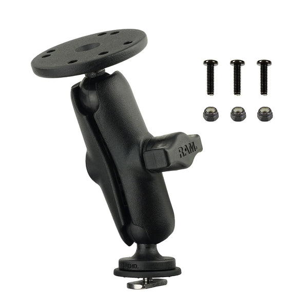 RAM Mount RAM Track Ball Mount f/Garmin Striker + More [RAM-B-202-G4-TRA1U] - Premium Marine Electronics Mounts from RAM Mounting Systems - Just $42.49! Shop now at Brushy Creek Marine