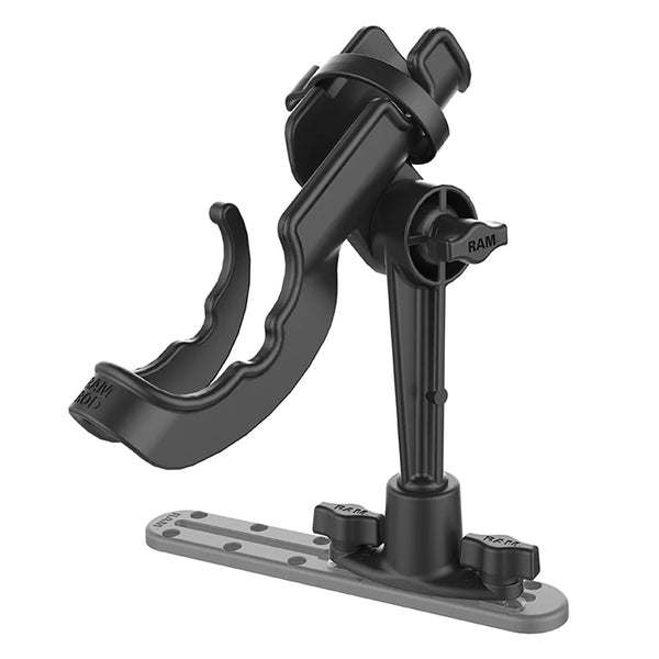RAM Mount RAM ROD Fishing Rod Holder w/Dual T-Bolt Track Base [RAP-114-421] - Premium Fishing Rod Holders from RAM Mounting Systems - Just $36.49! Shop now at Brushy Creek Marine