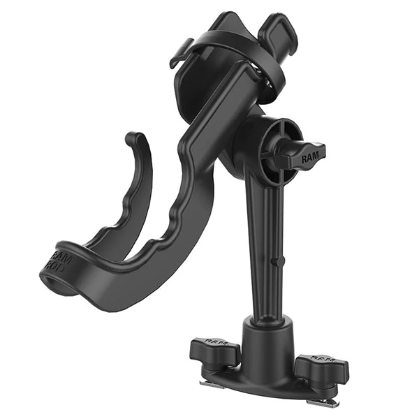RAM Mount RAM ROD Fishing Rod Holder w/Dual T-Bolt Track Base [RAP-114-421] - Premium Fishing Rod Holders from RAM Mounting Systems - Just $36.49! Shop now at Brushy Creek Marine