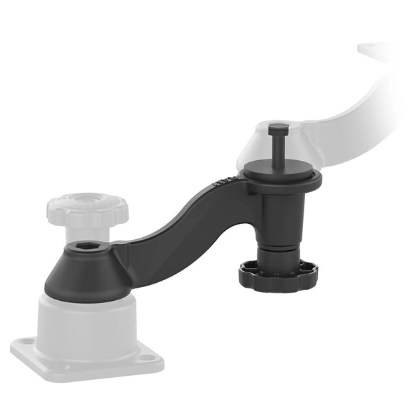 RAM Mount RAM 6" Curved Extension Swing Arm f/Horizontal  Vertical Mounts [RAM-109-1AU] - Premium Swing Arm Mounts from RAM Mounting Systems - Just $40.99! Shop now at Brushy Creek Marine