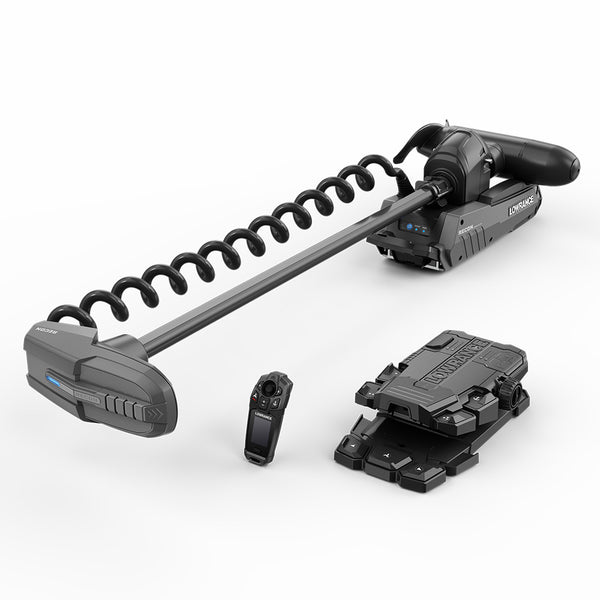 Lowrance Recon FW 60" Trolling Motor - Includes Freesteer Joystick Remote, Wireless Foot Pedal  HDI Nosecone [000-16174-001] - Premium Trolling Motors from Lowrance - Just $3699.99! Shop now at Brushy Creek Marine