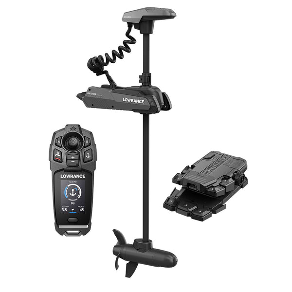 Lowrance Recon FW 72" Trolling Motor - Includes Freesteer Joystick Remote, Wireless Foot Pedal  HDI Nosecone [000-16175-001] - Premium Trolling Motors from Lowrance - Just $3899.99! Shop now at Brushy Creek Marine